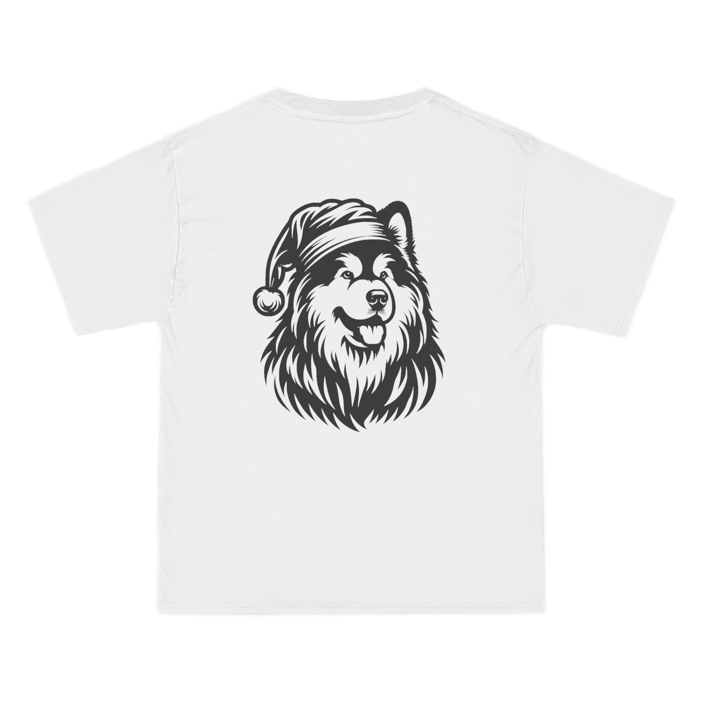 Santa Paws Malamute Men's Short-Sleeve Crewneck Tee
