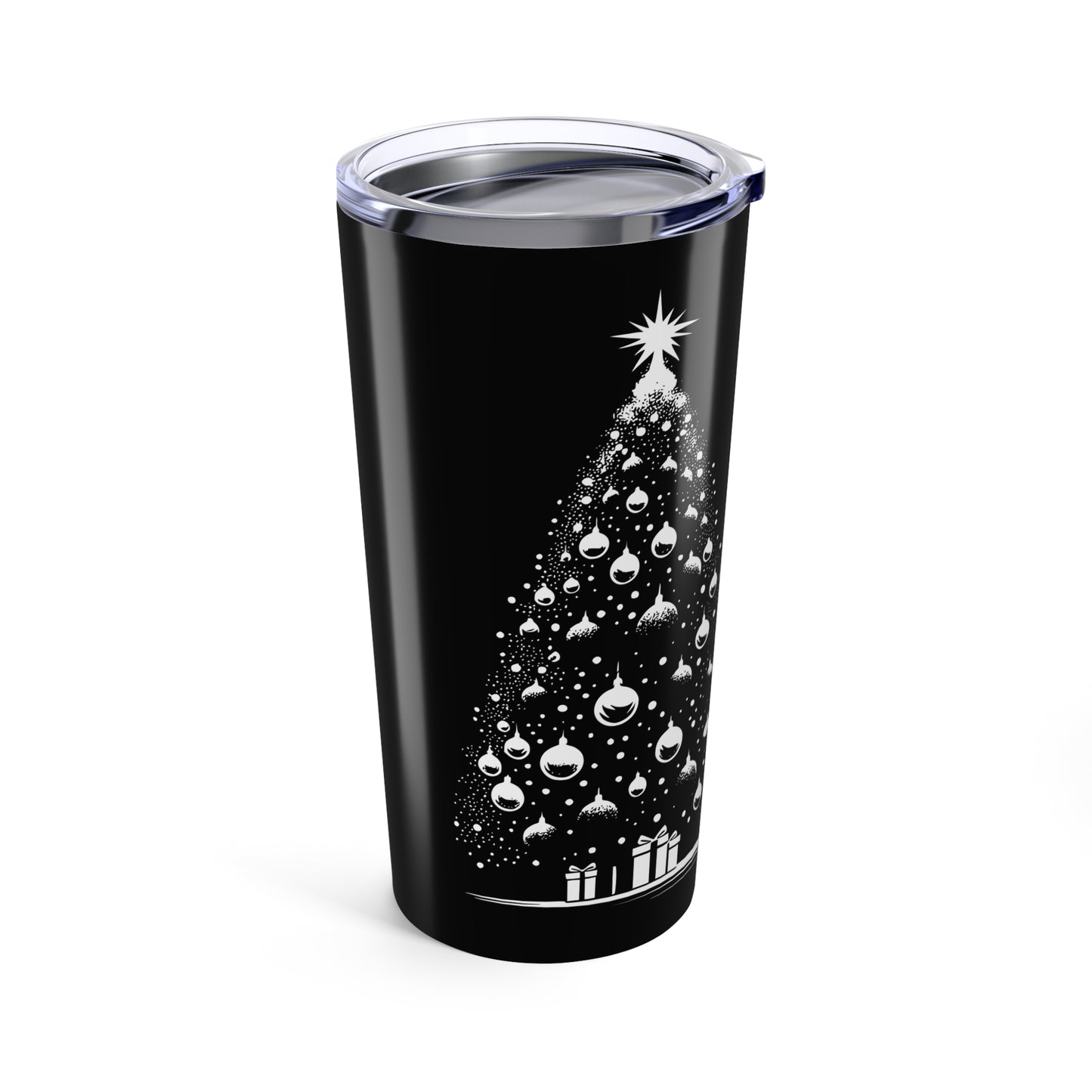 Doberman Christmas Tree Tumbler