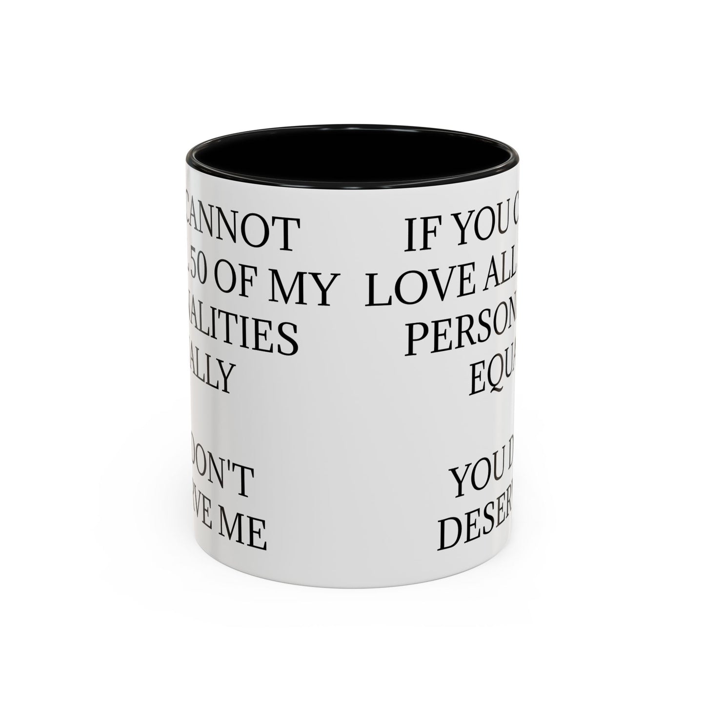 50 Personalities 2-Tone Coffee Mug