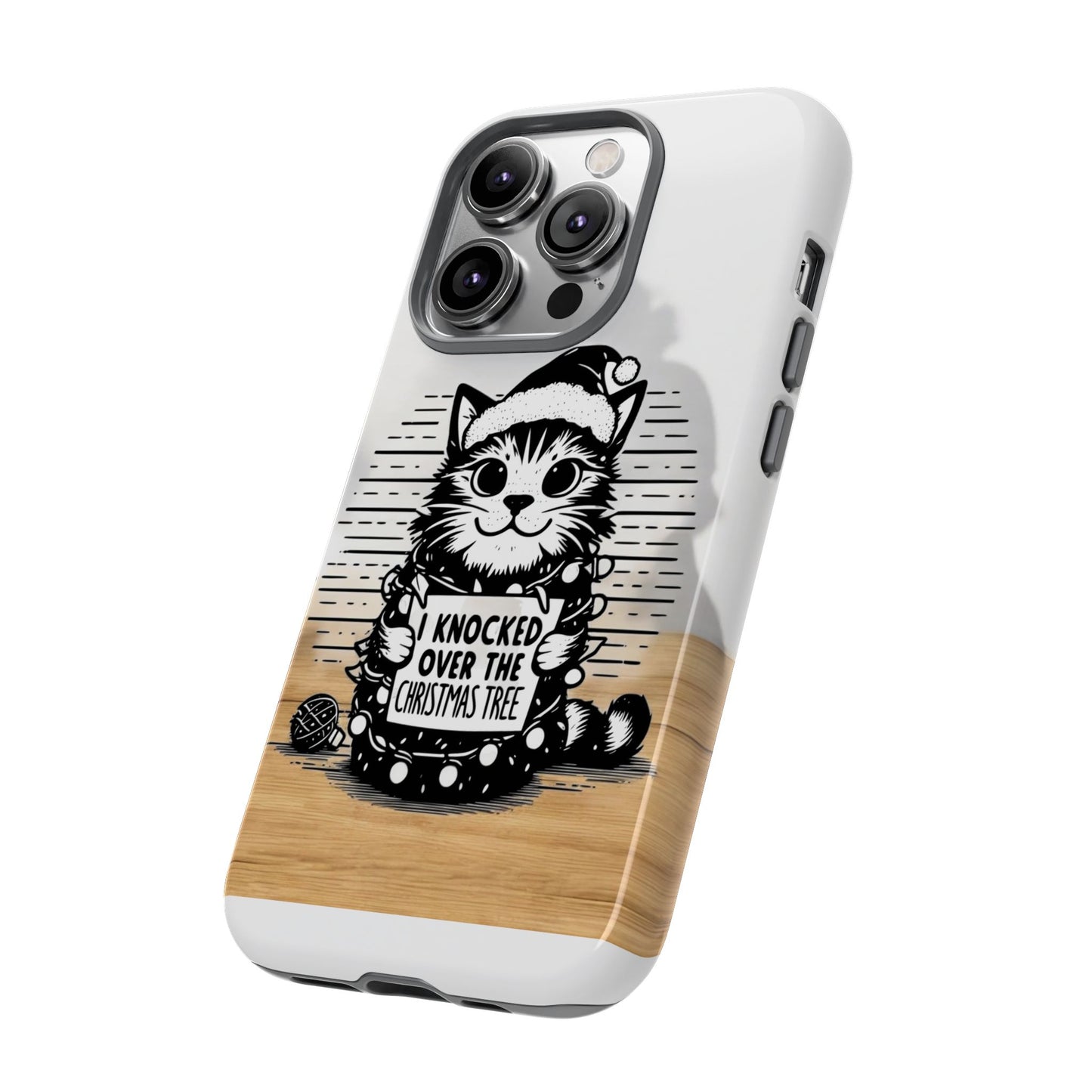 Naughty Cat iPhone Case