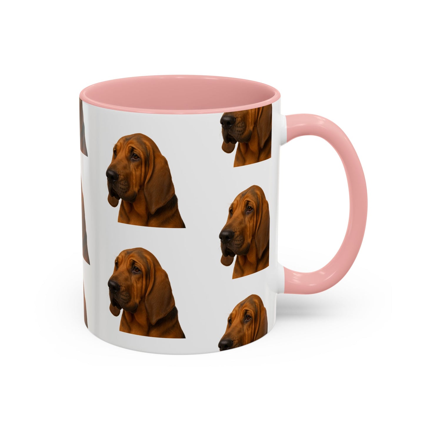 Bloodhound Head 2-Tone Coffee Mug