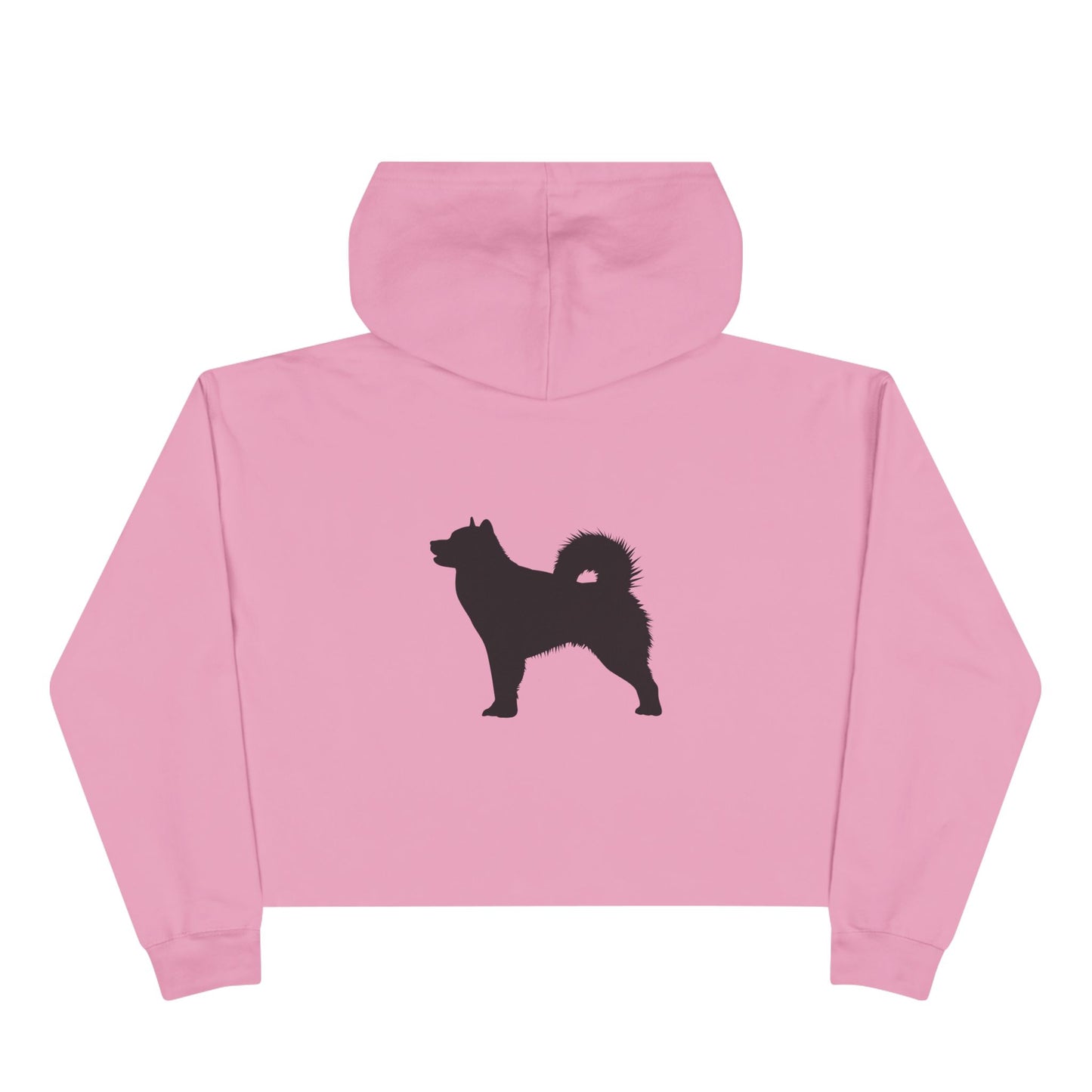 Malamute Silhouette Women's Crop Hoodie
