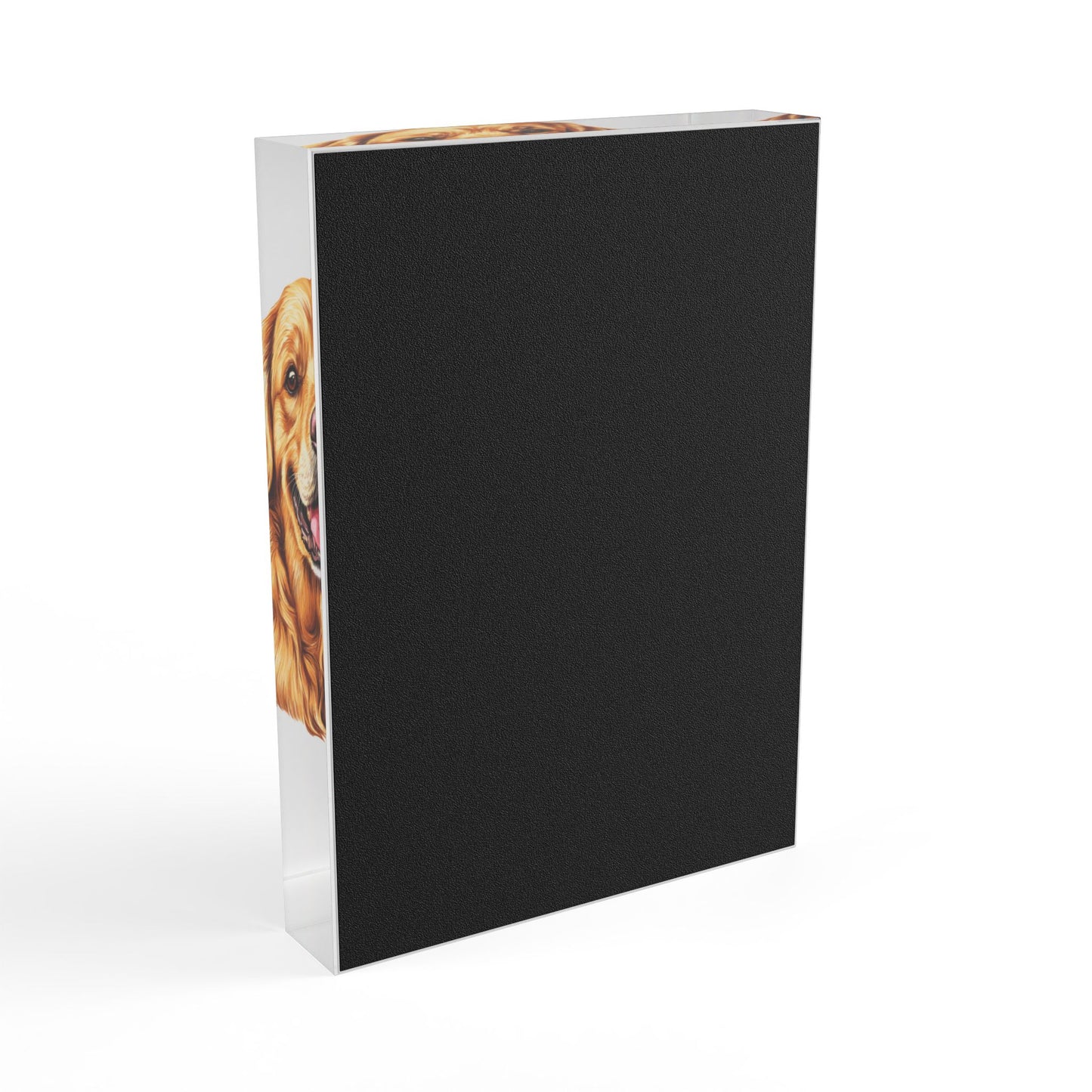 Golden Head Acrylic Photo Block