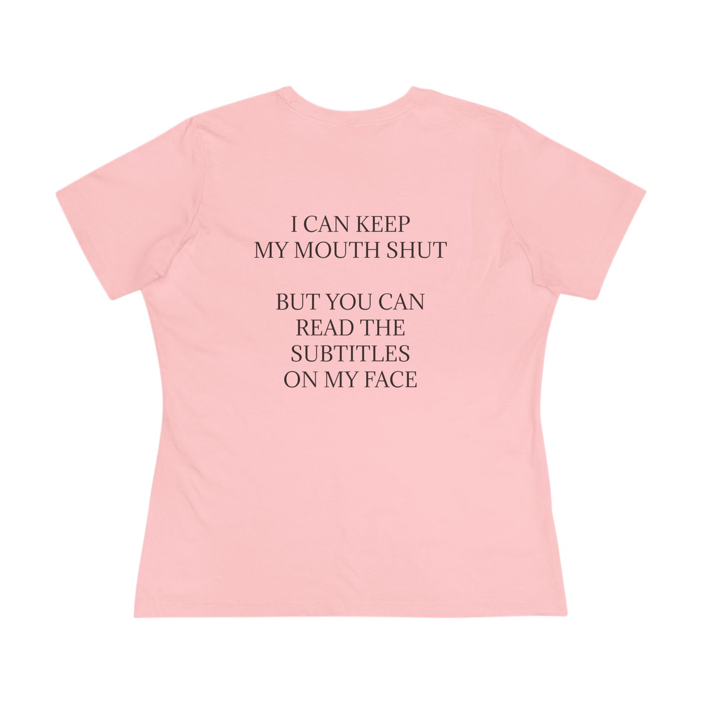 Subtitles Women's Short Sleeve Crewneck Tee