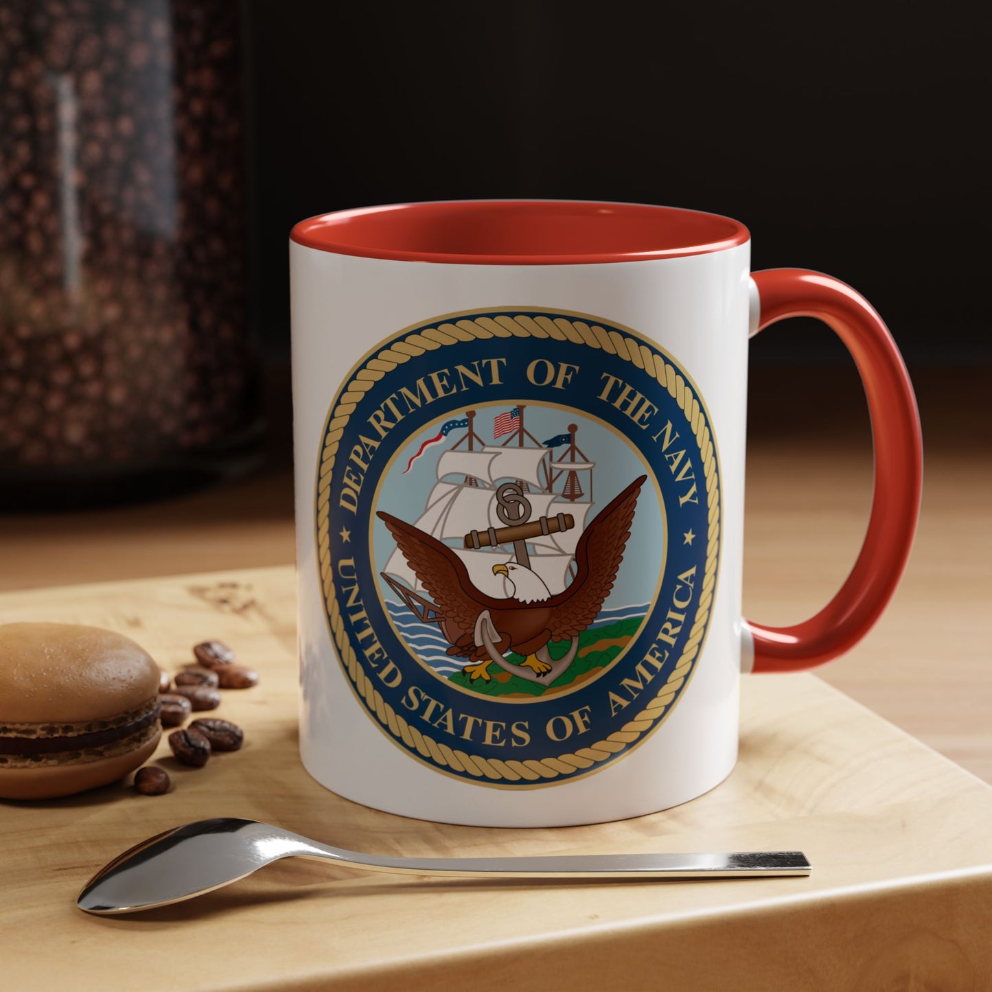 US Navy 2-Tone Coffee Mug