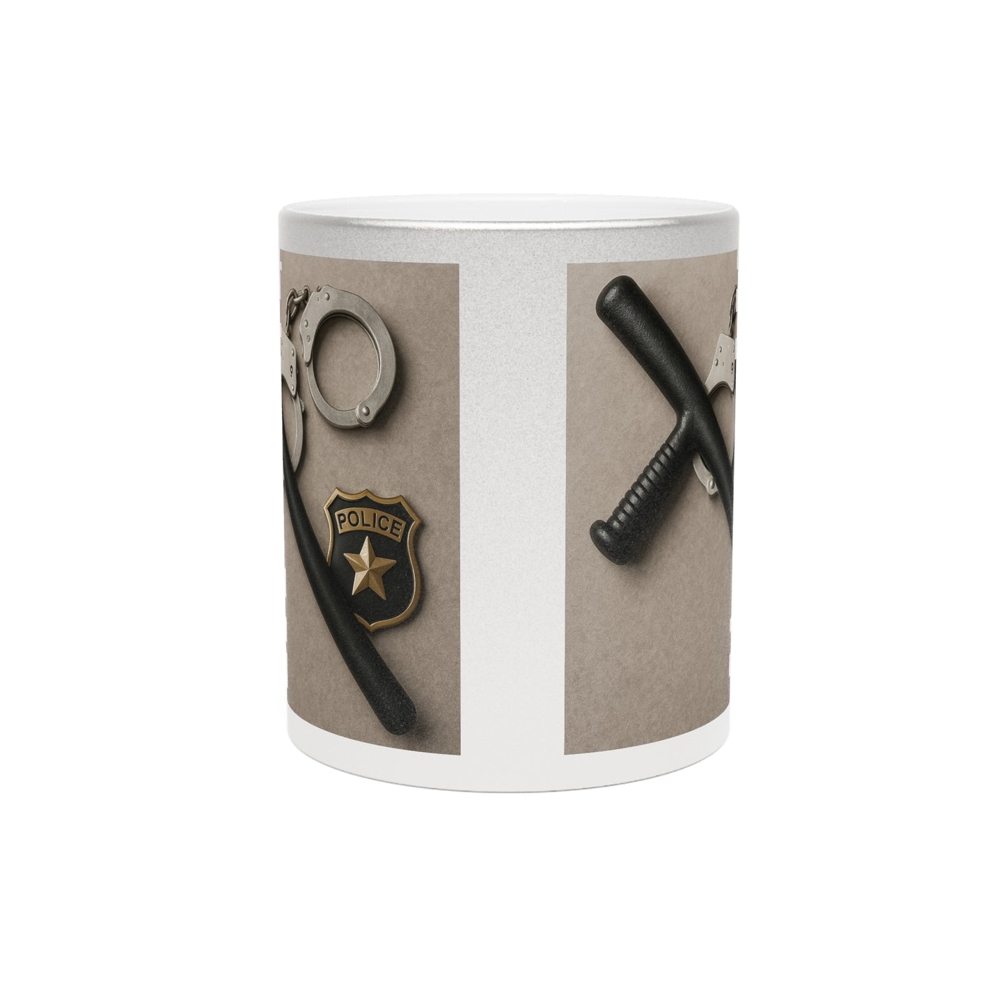 Law Enforcement Appreciation Metallic Coffee Mug