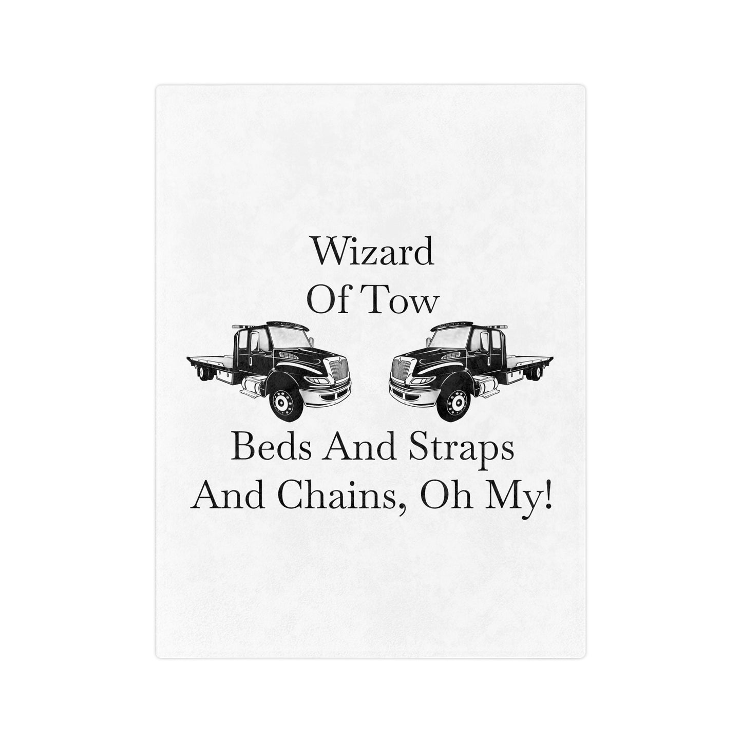 Wizard Of Tow Velveteen Microfiber Blanket