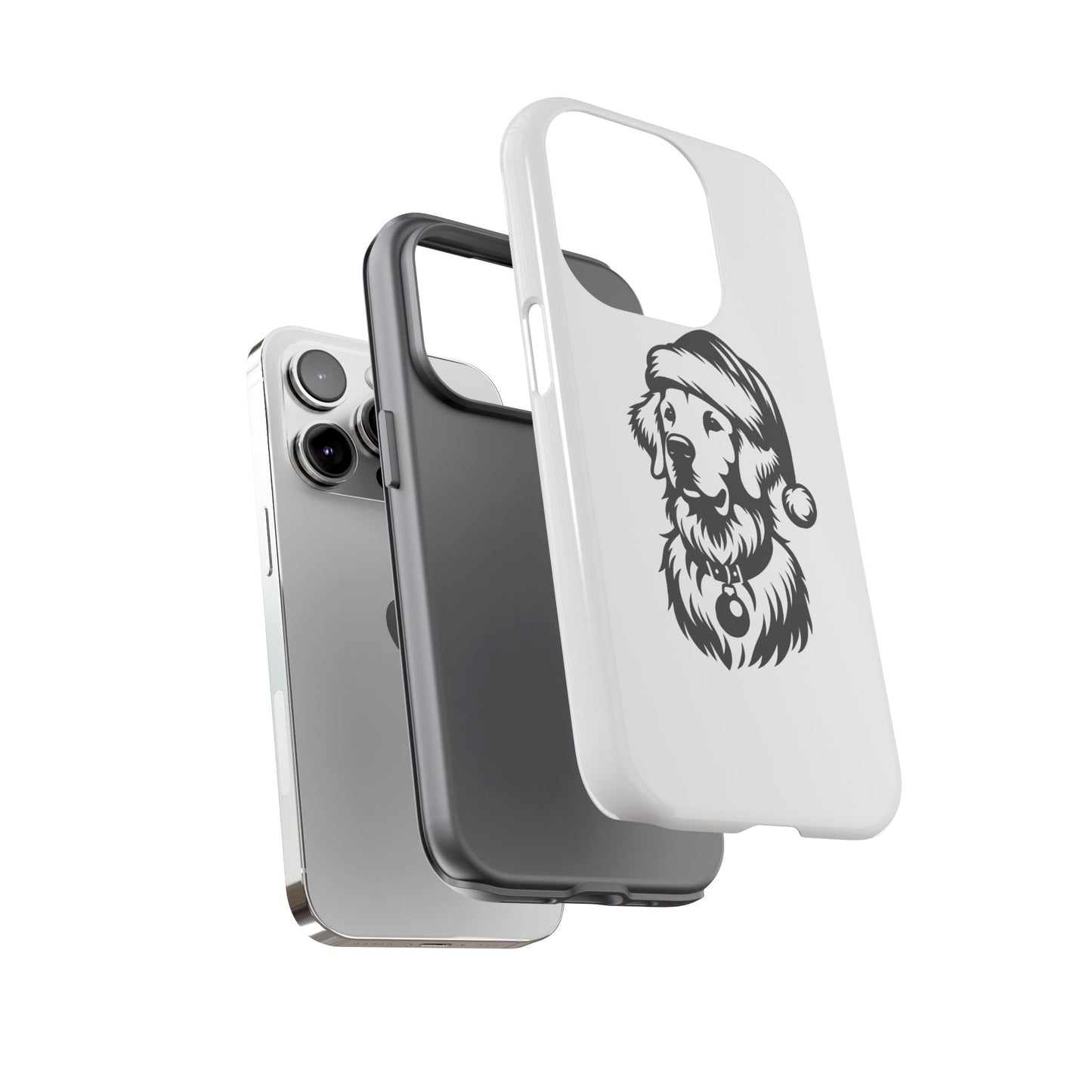 Santa Paws Golden iPhone Case