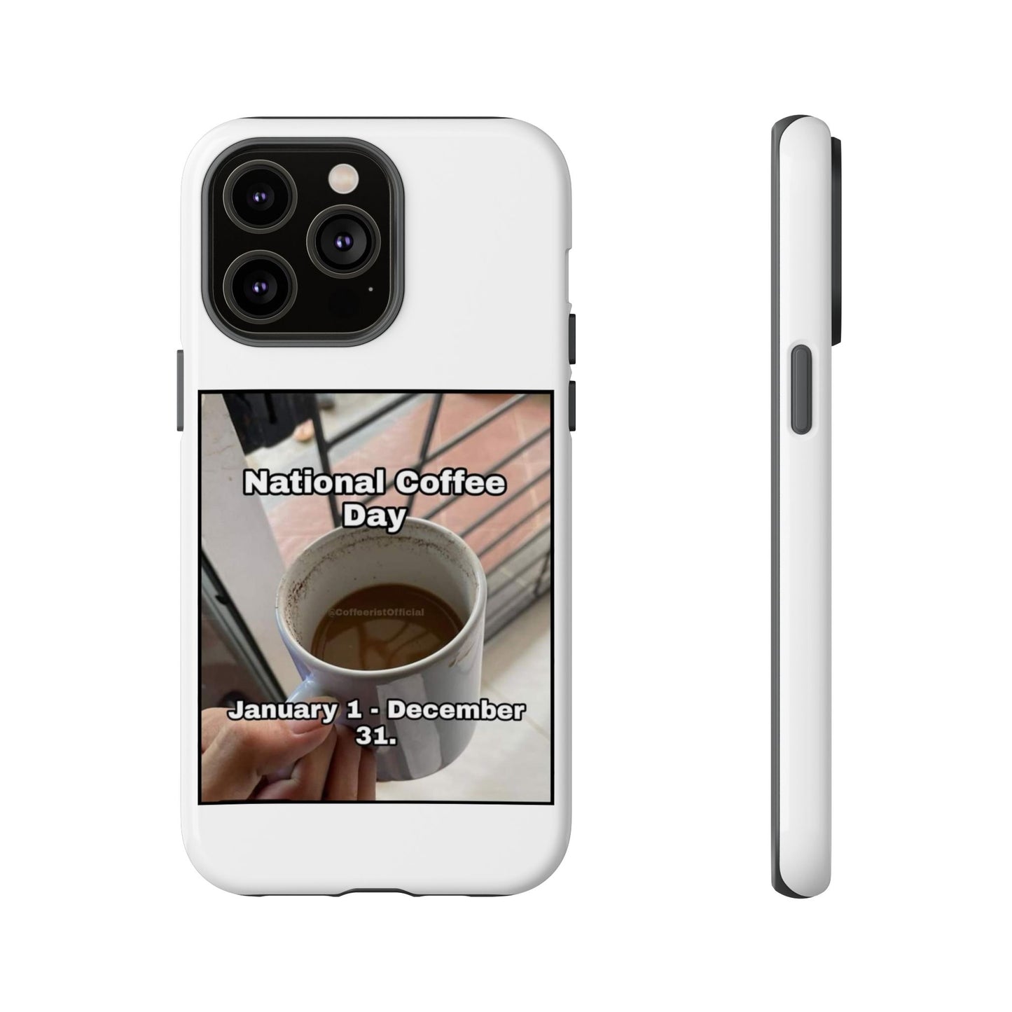 National Coffee Day iPhone Case