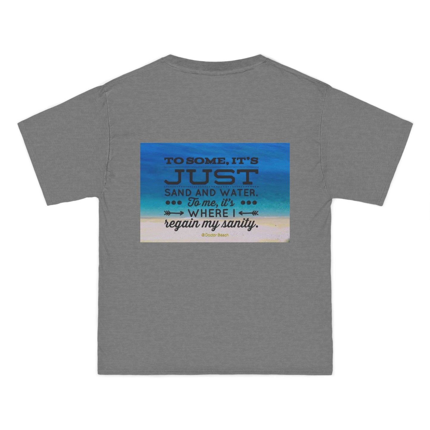 Dr, Beach Men's Short-Sleeve Crewneck Tee