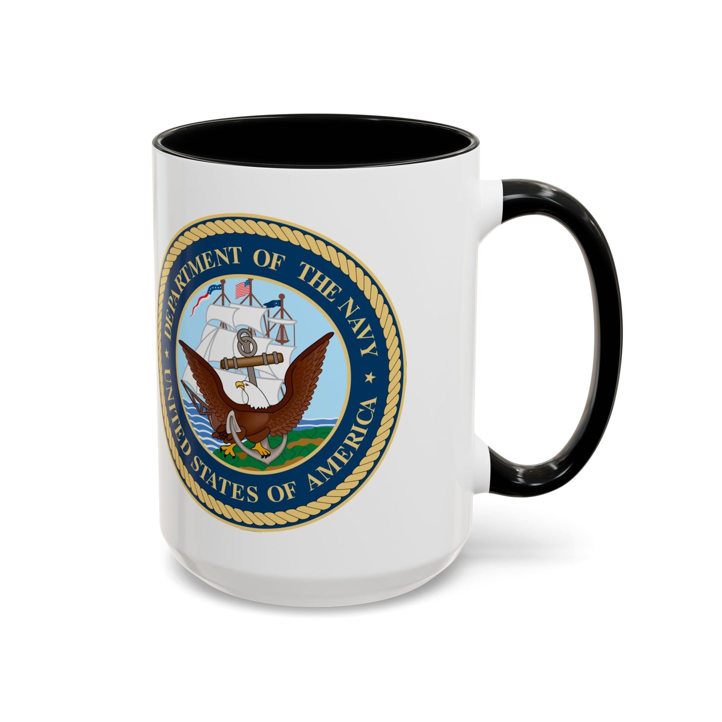 US Navy 2-Tone Coffee Mug