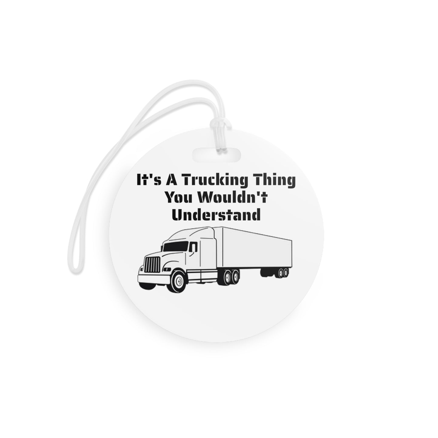 Trucking Thing Luggage Tag