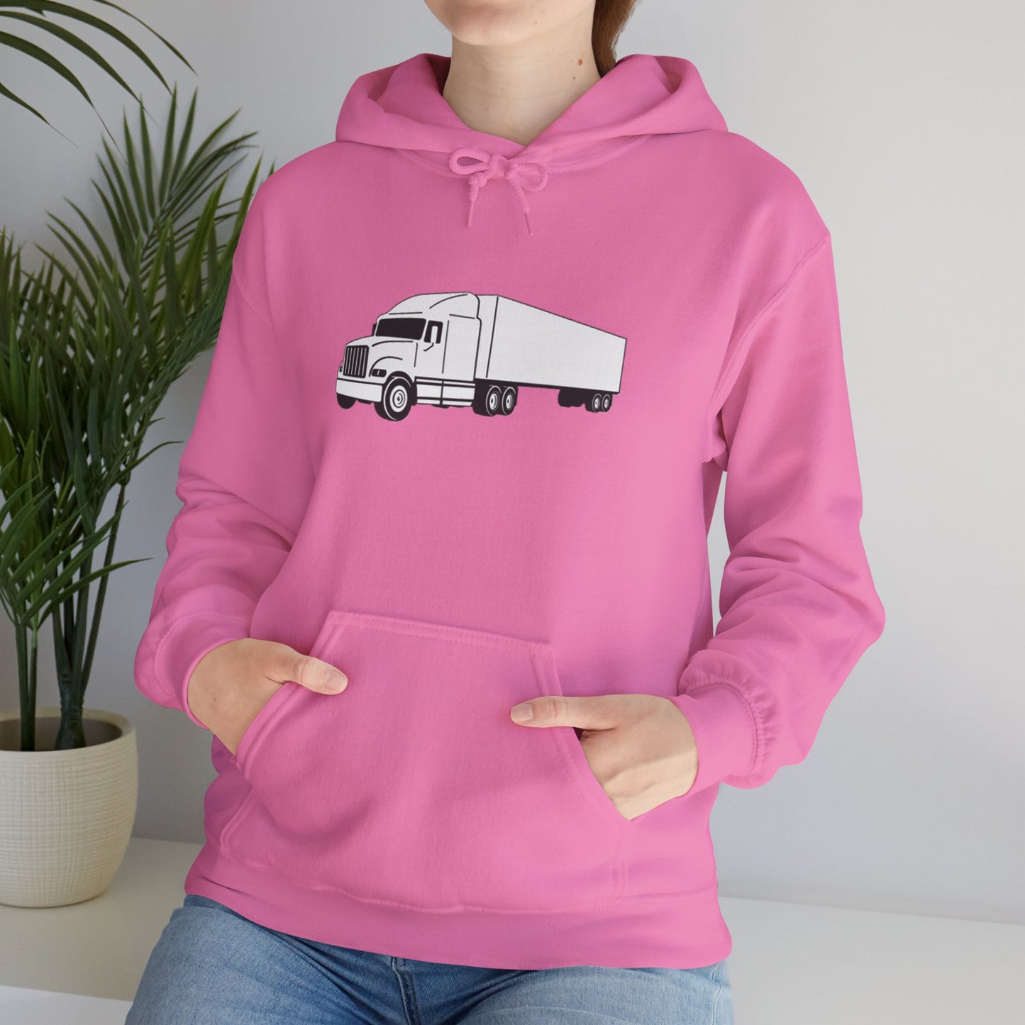Semi Truck Unisex Hoodie