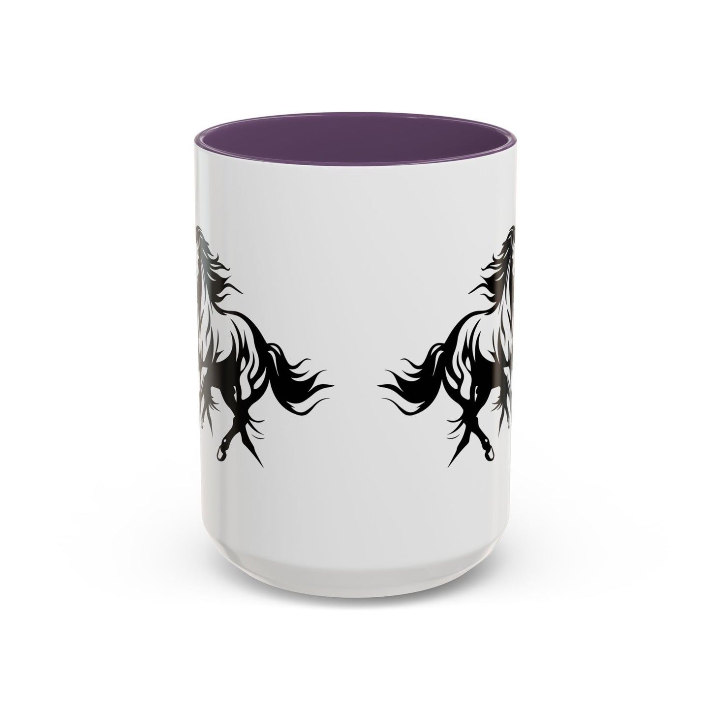 Horsin' Around 2-Tone Coffee Mug