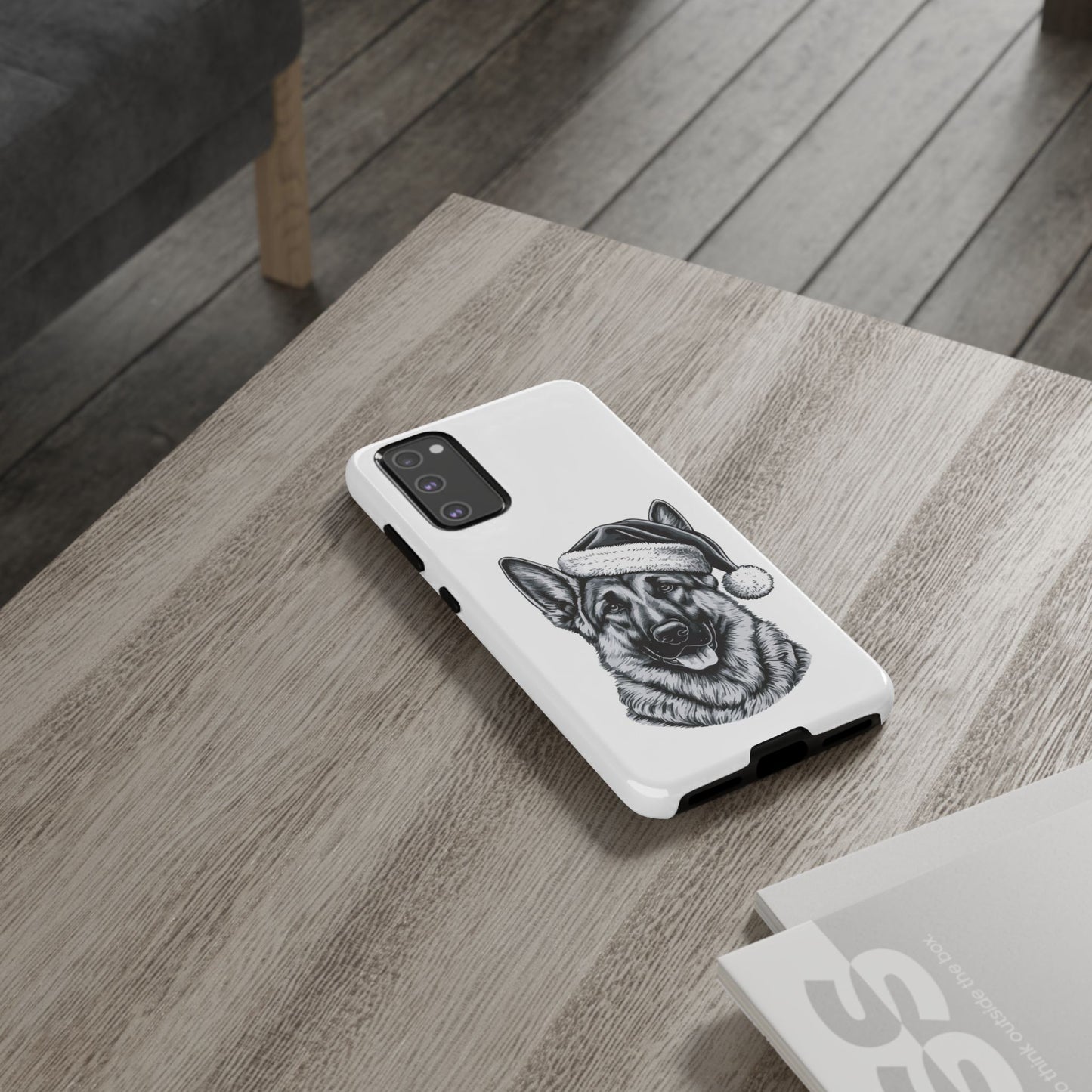 Santa Paws German Shepherd Samsung Case