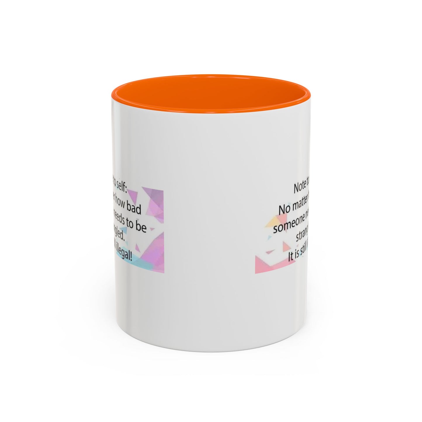 Note To Self 2-Tone Coffee Mug