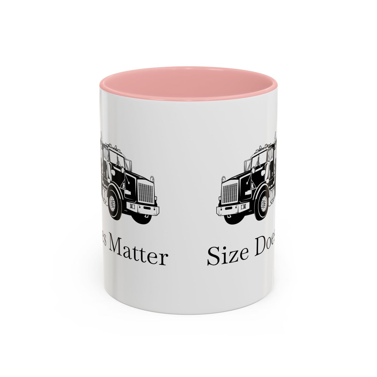 Size Does Matter 2-Tone Coffee Mug