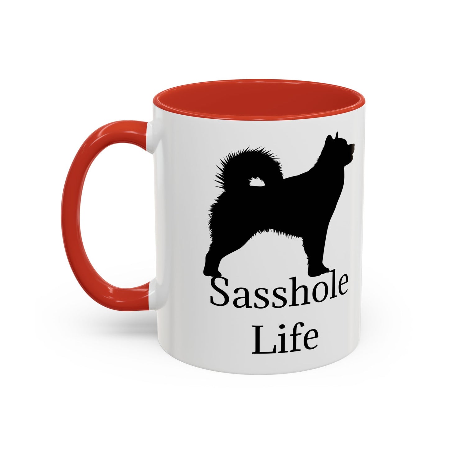 Sasshole Life 2-Tone Coffee Mug