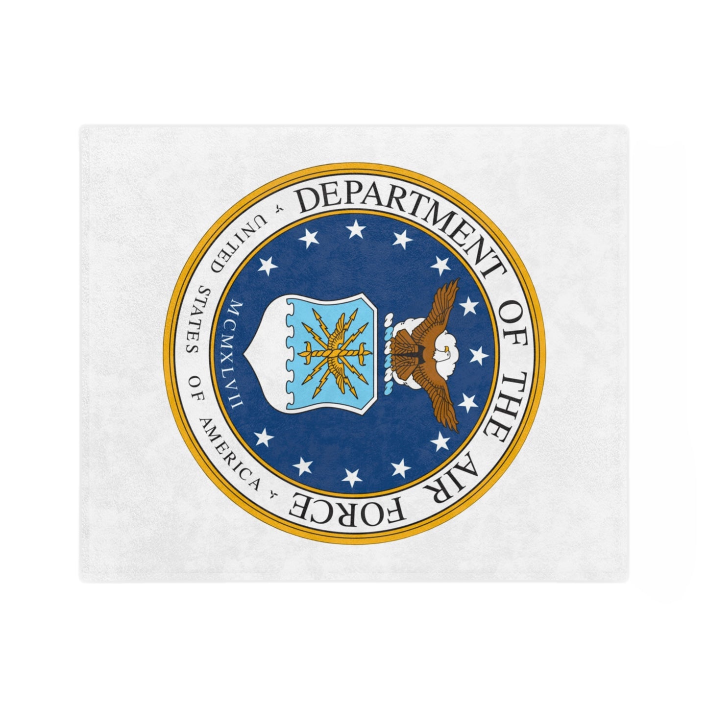US Air Force Velveteen Microfiber Blanket