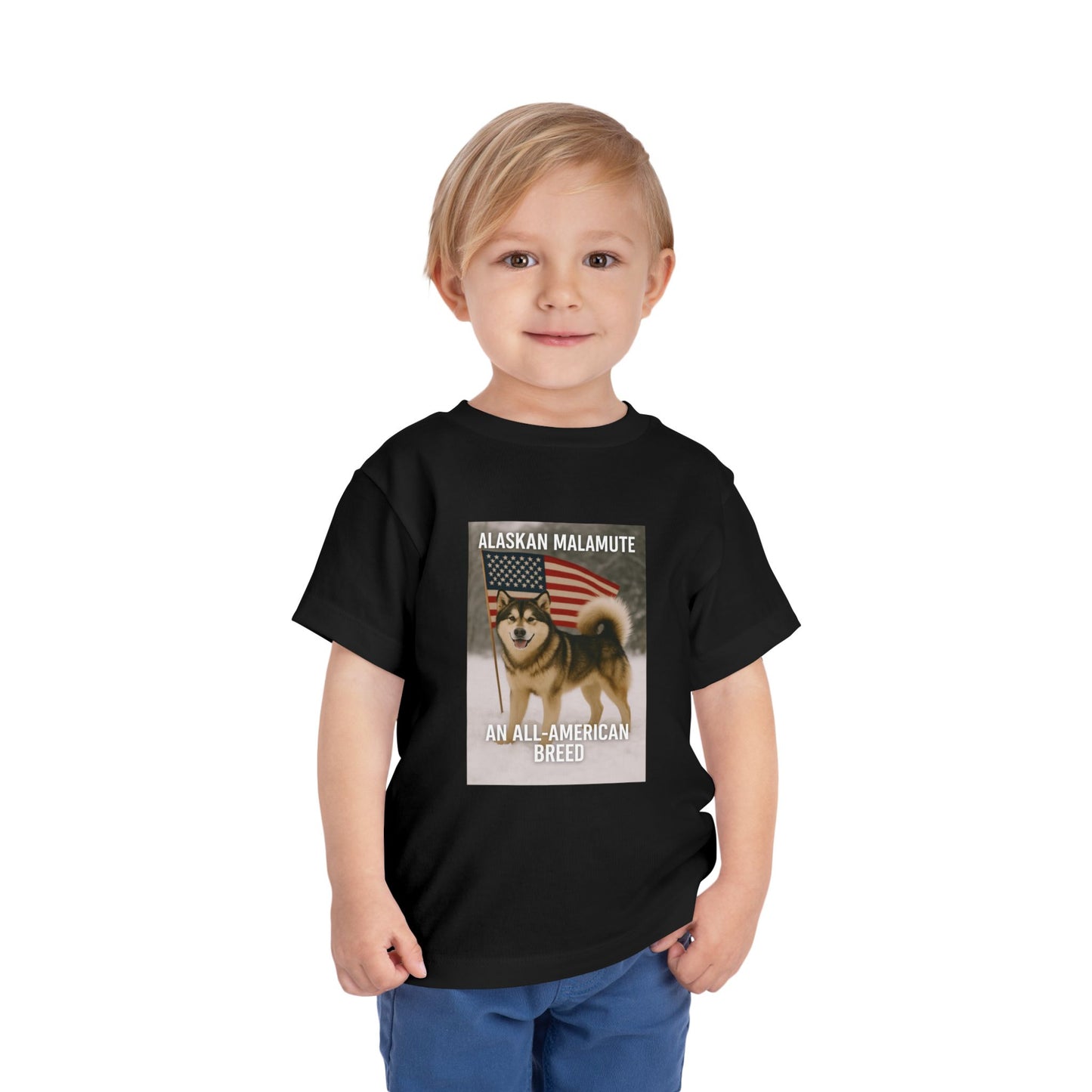 All-American Breed Toddler Unisex Short Sleeve Crewneck Tee
