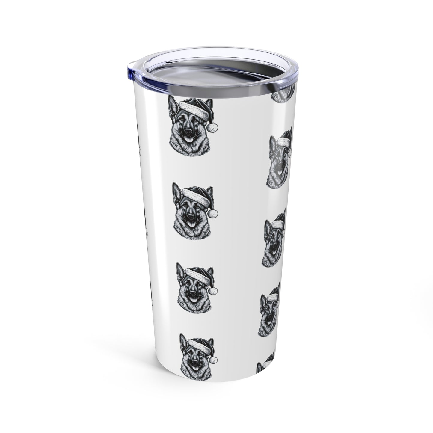 Santa Paws German Shepherd Tumbler