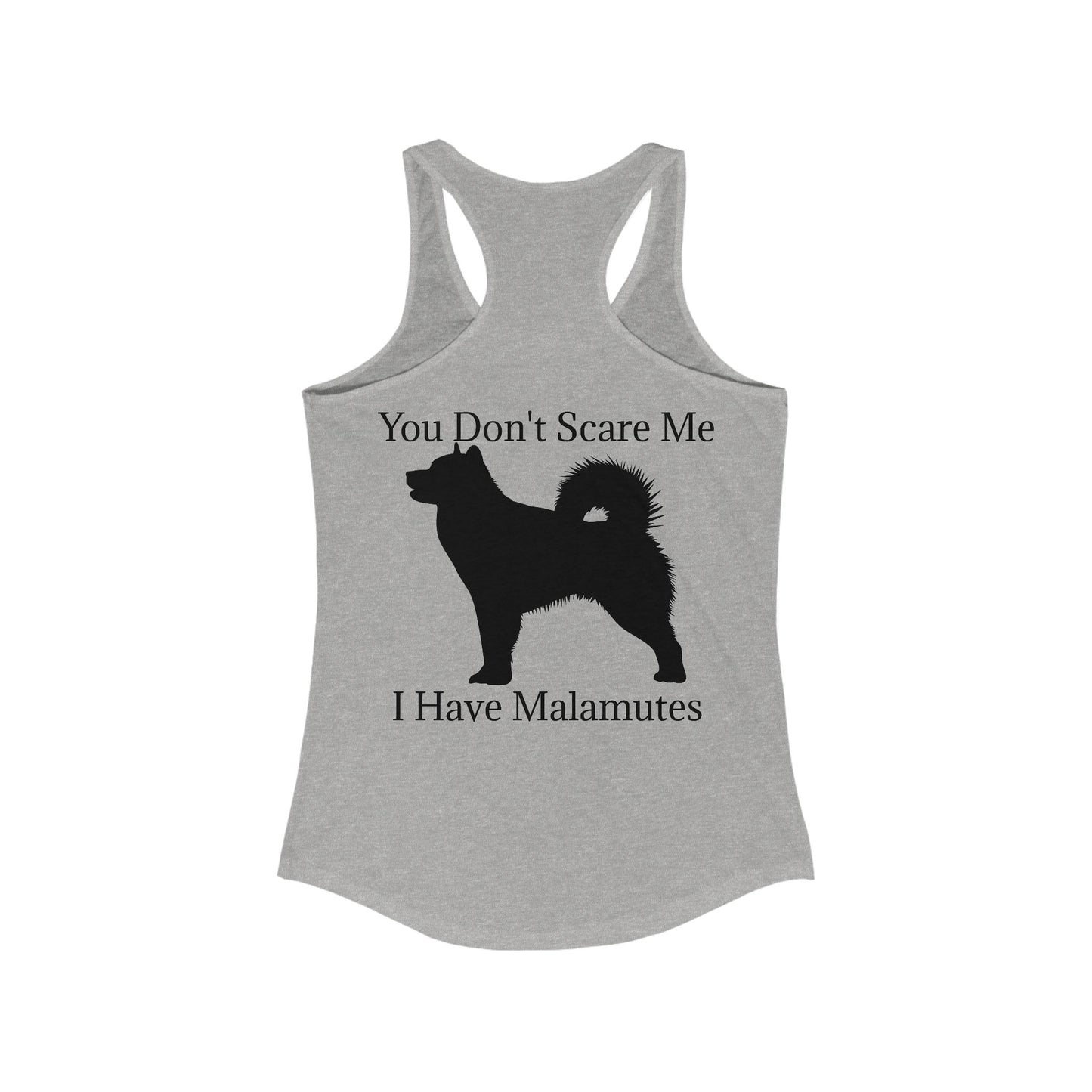 You Don't Scare Me Women's Racerback Tank