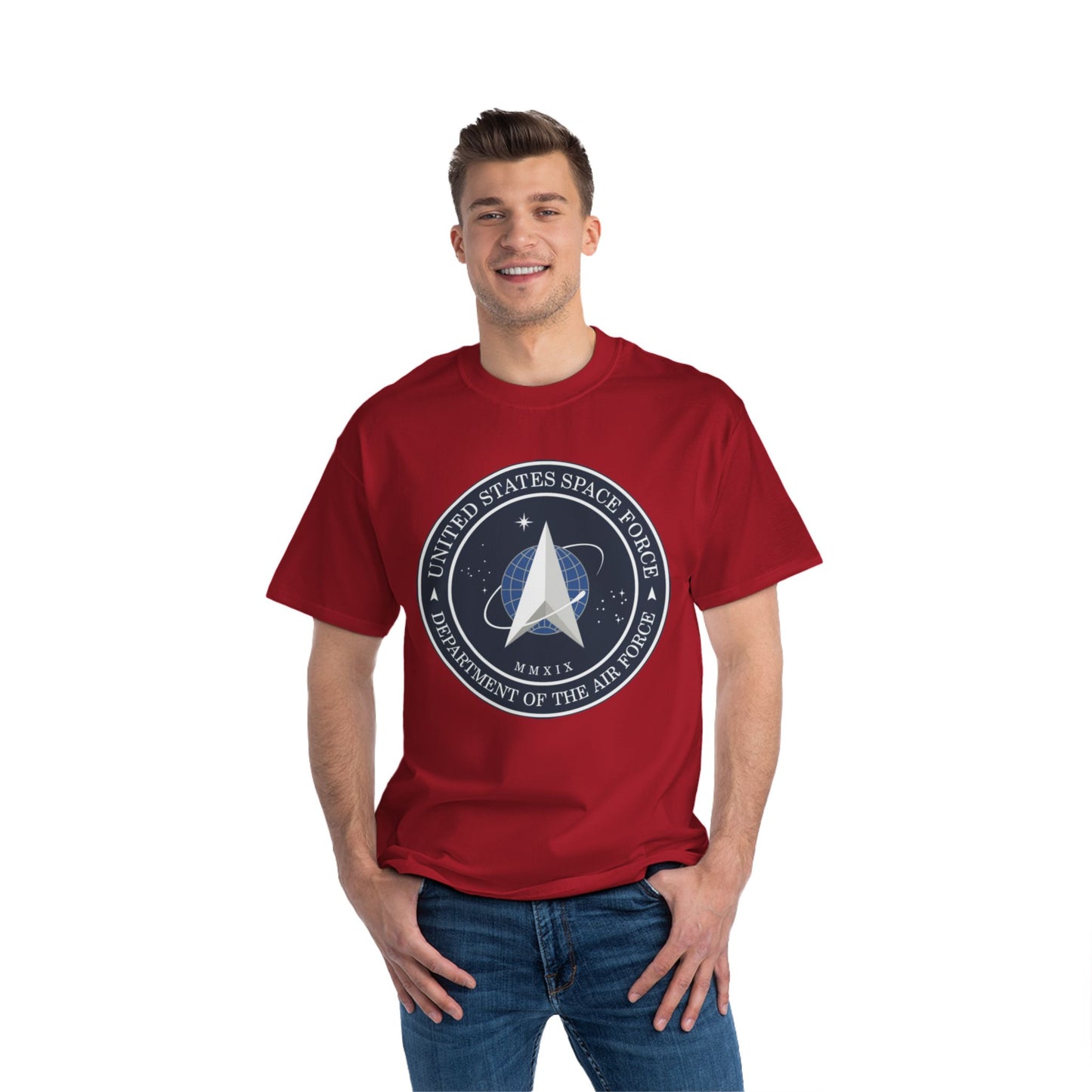 US Space Force Men's Short-Sleeve Crewneck Tee