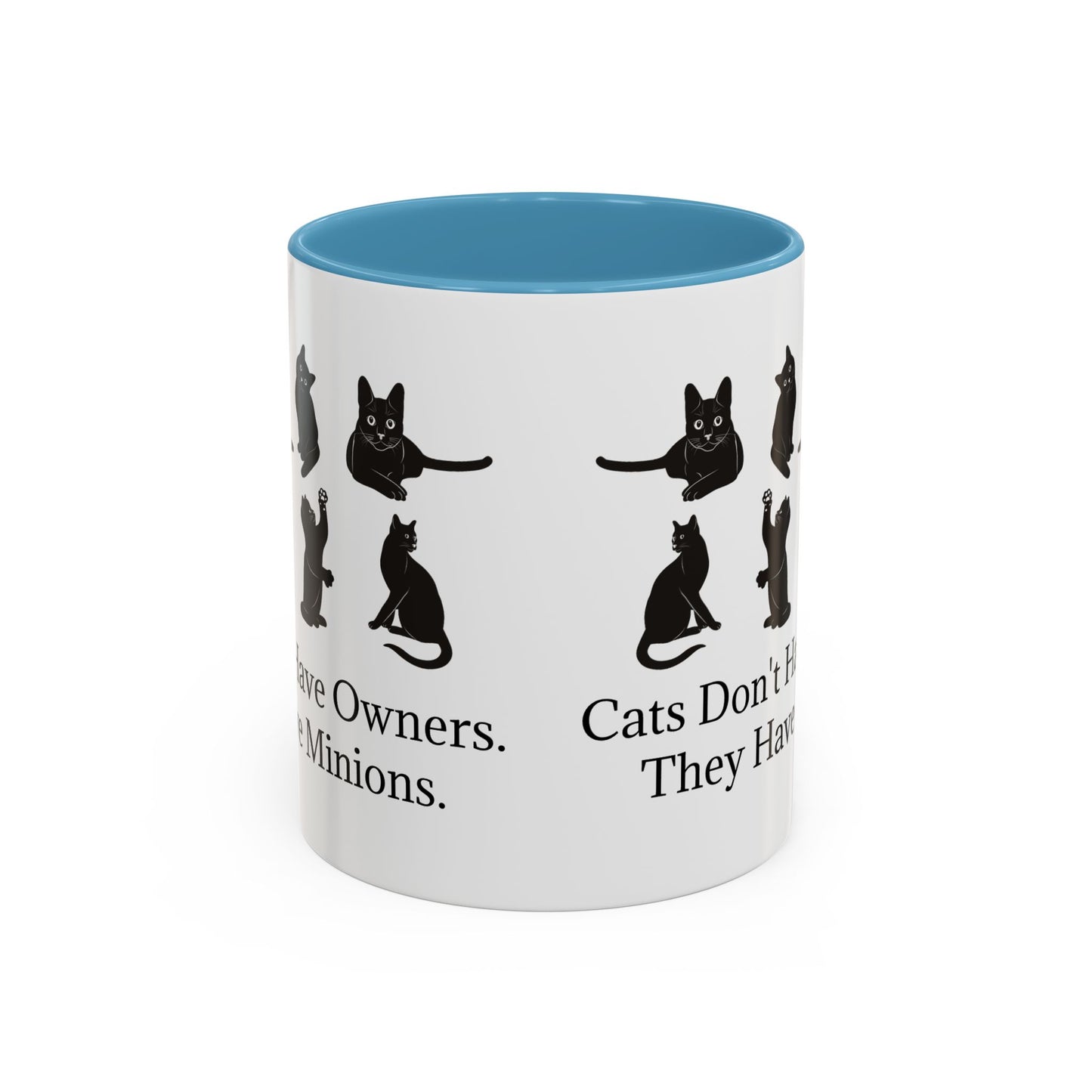 Cat Minions 2-Tone Coffee Mug