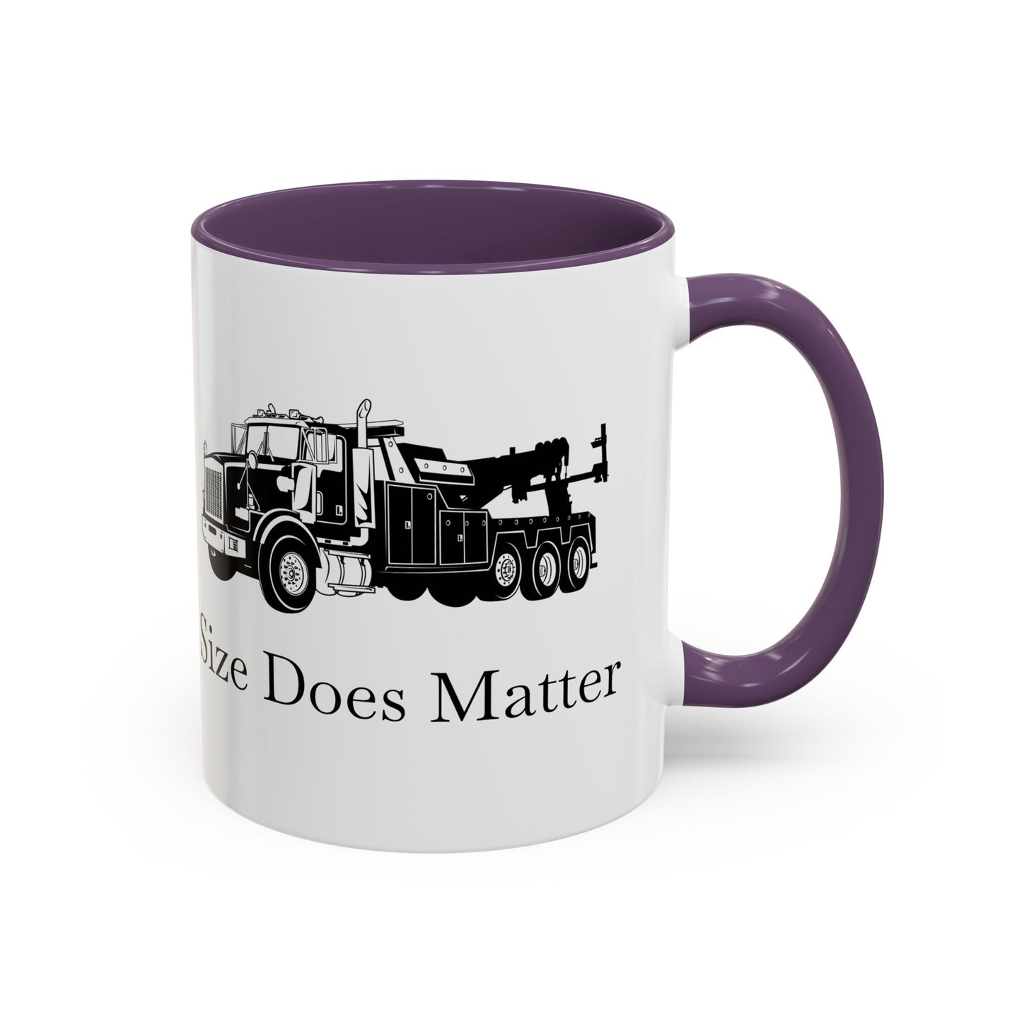 Size Does Matter 2-Tone Coffee Mug