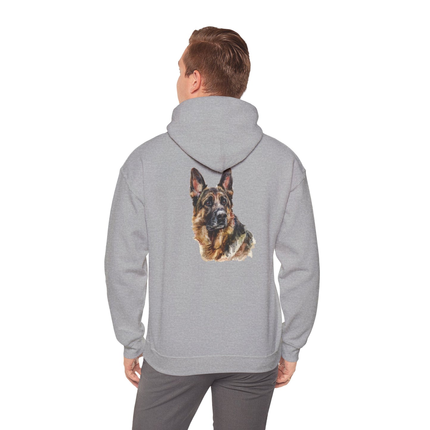 German Shepherd Head Unisex Hoodie