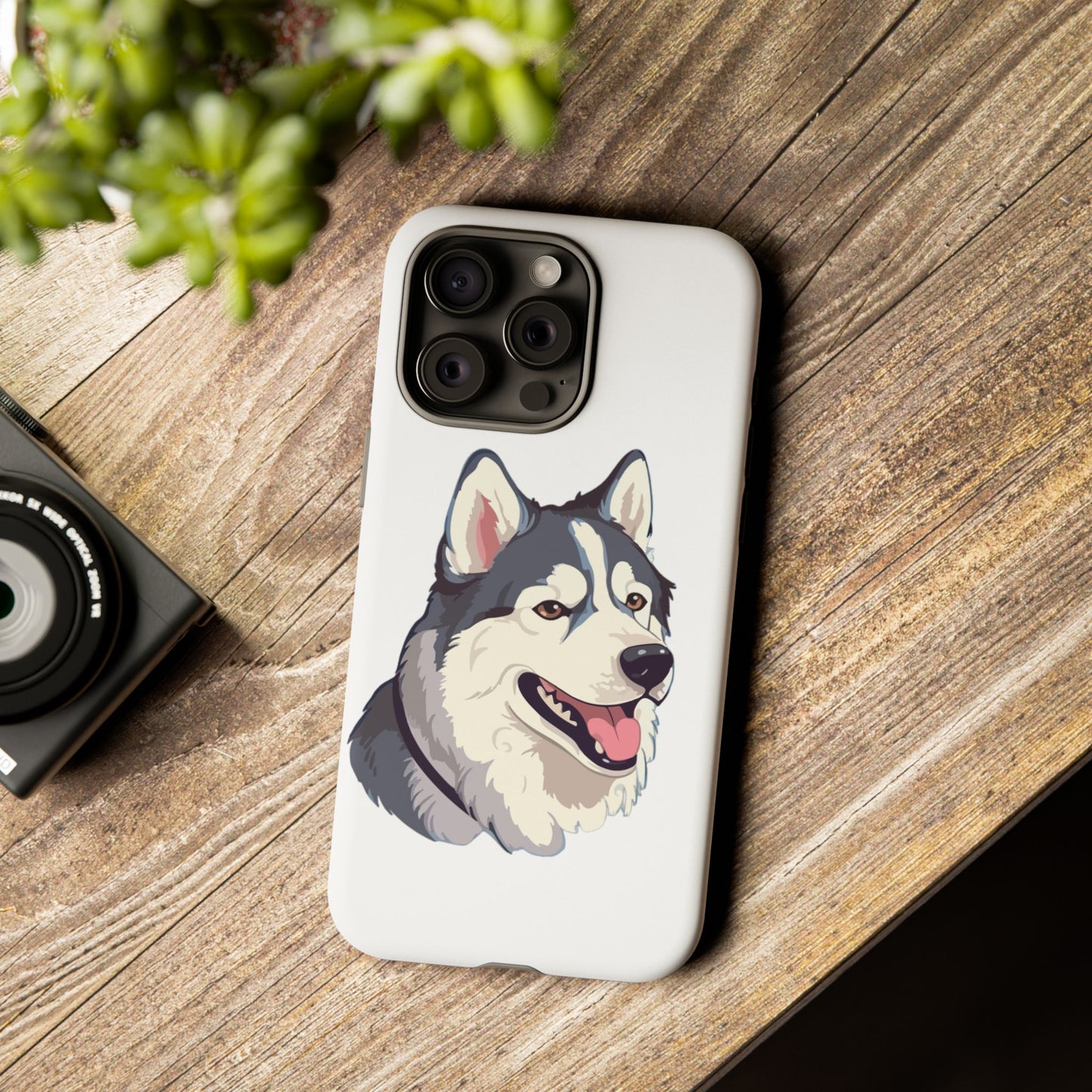 Malamute Head iPhone Case