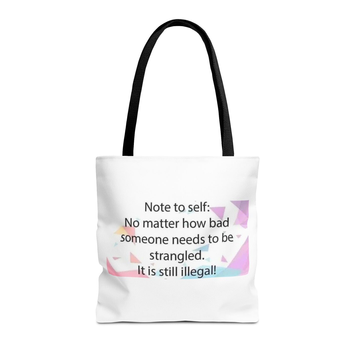 Note To Self Tote Bag