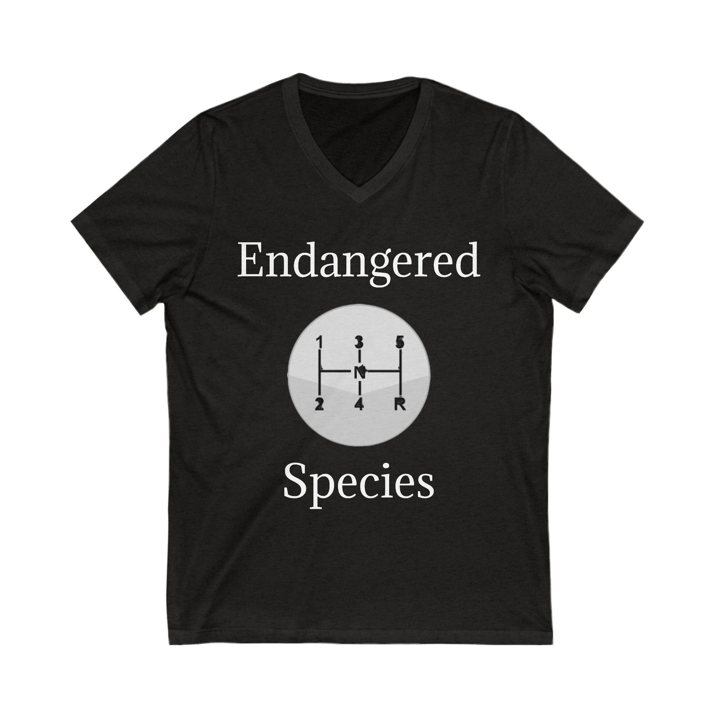Endangered Species Unisex Short Sleeve V-Neck Tee