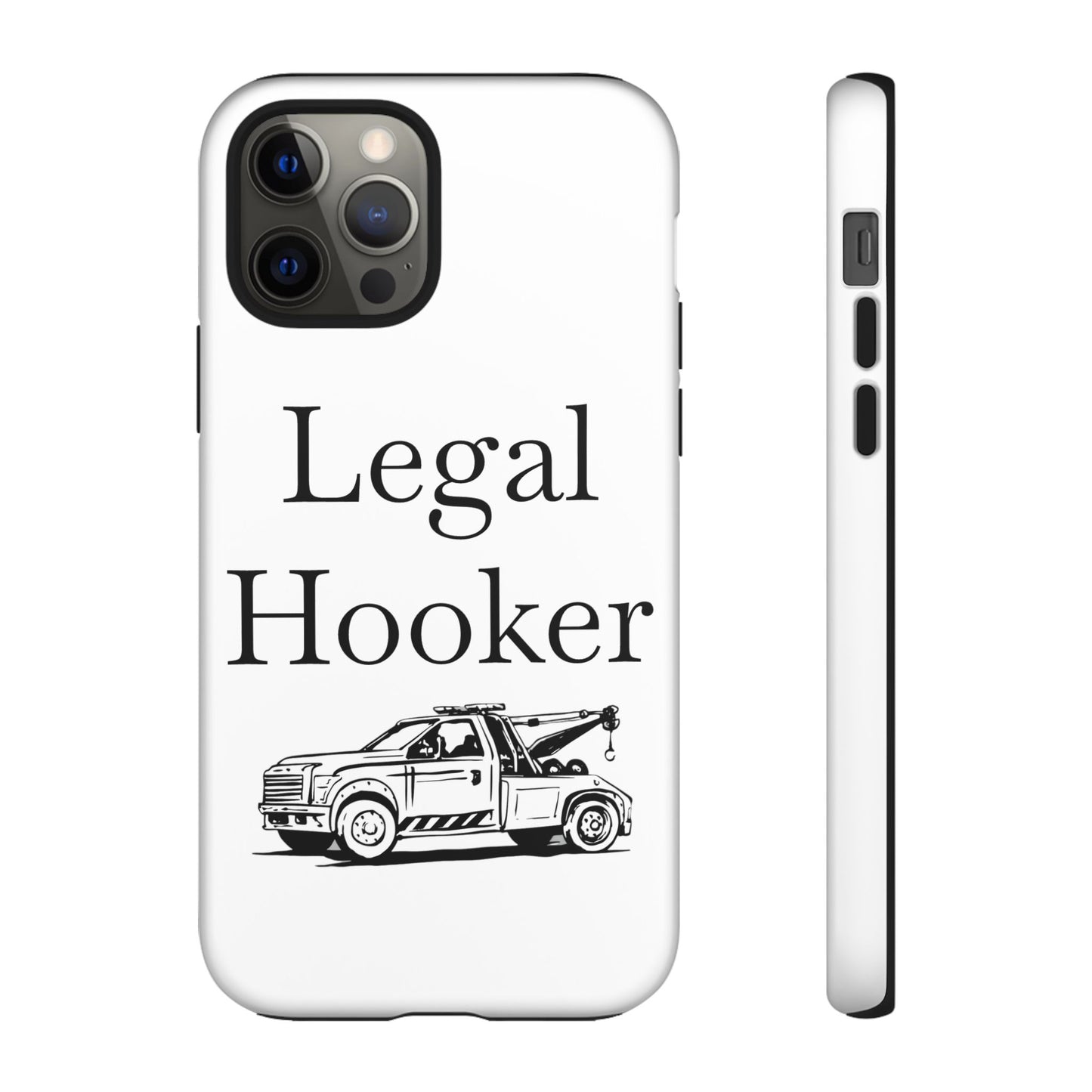 Legal H**ker Wheel Lift Tow Truck iPhone Case