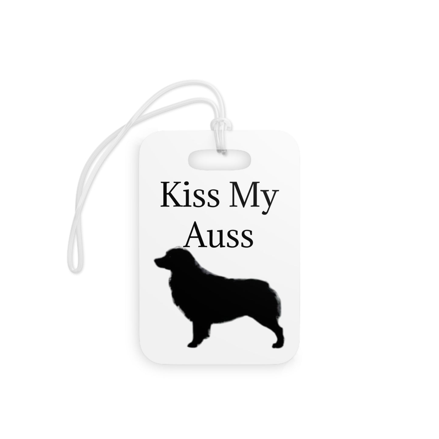 Kiss My Auss Luggage Tag