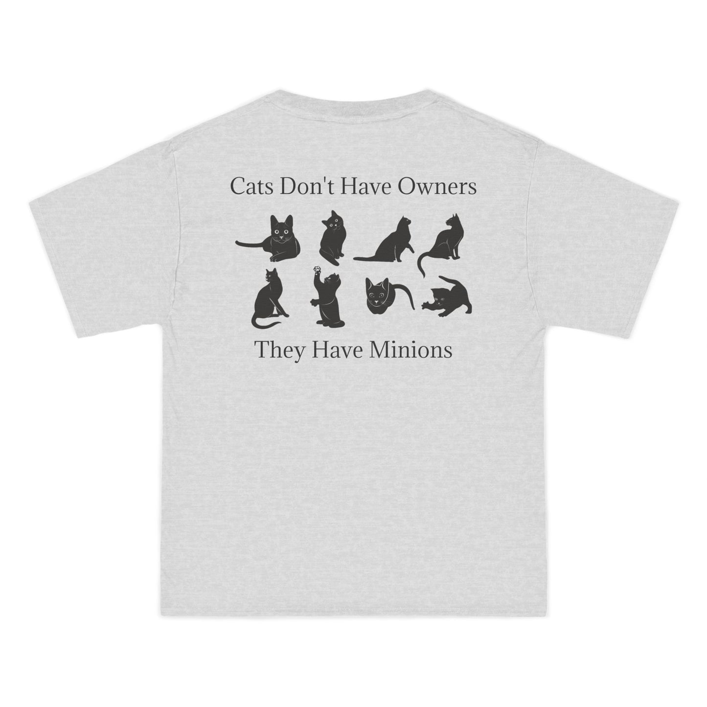 Cat Minions Men's Short-Sleeve Crewneck Tee