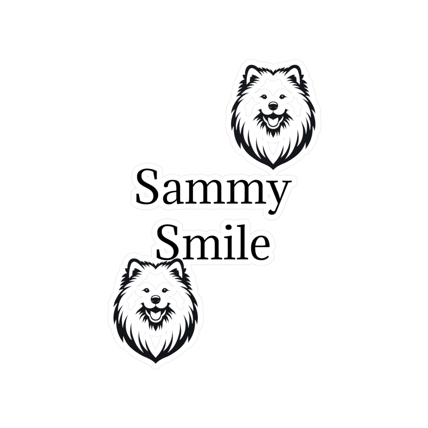 Sammy Smile Vinyl Decal