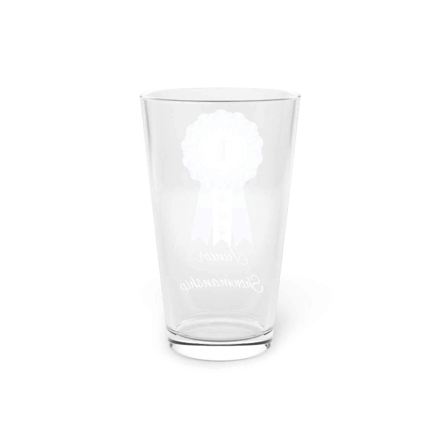 Junior Showmanship Drinking Glass