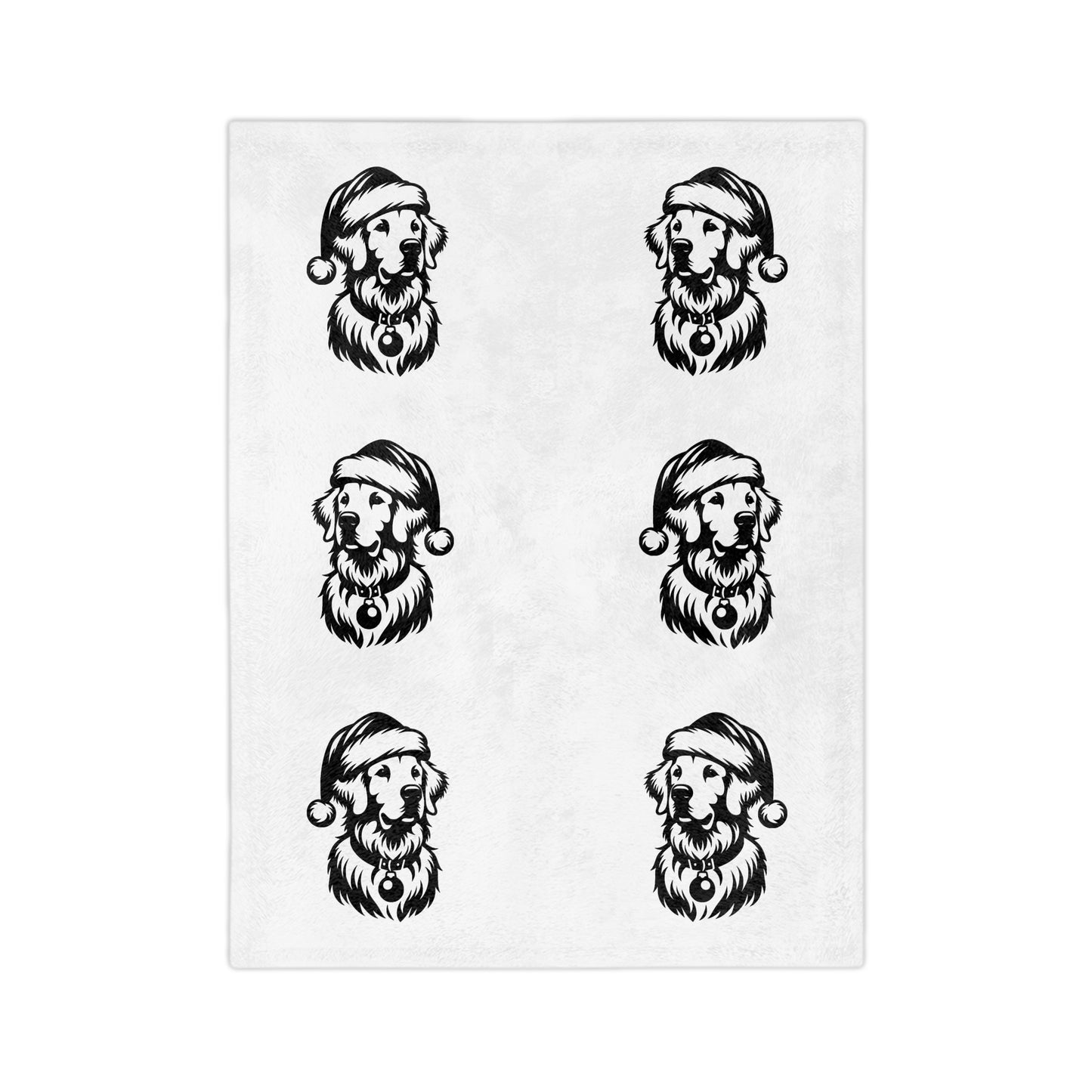 Santa Paws Golden Velveteen Microfiber Blanket
