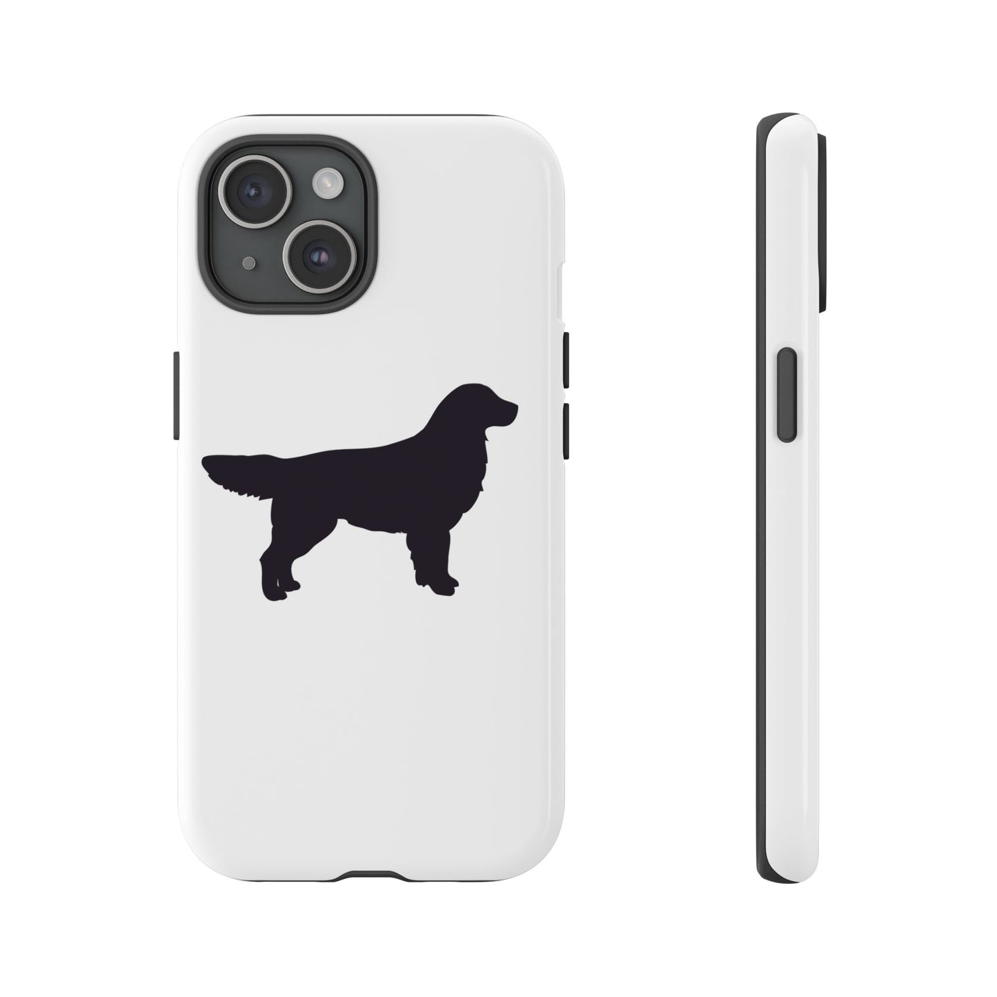 Golden Silhouette iPhone Case