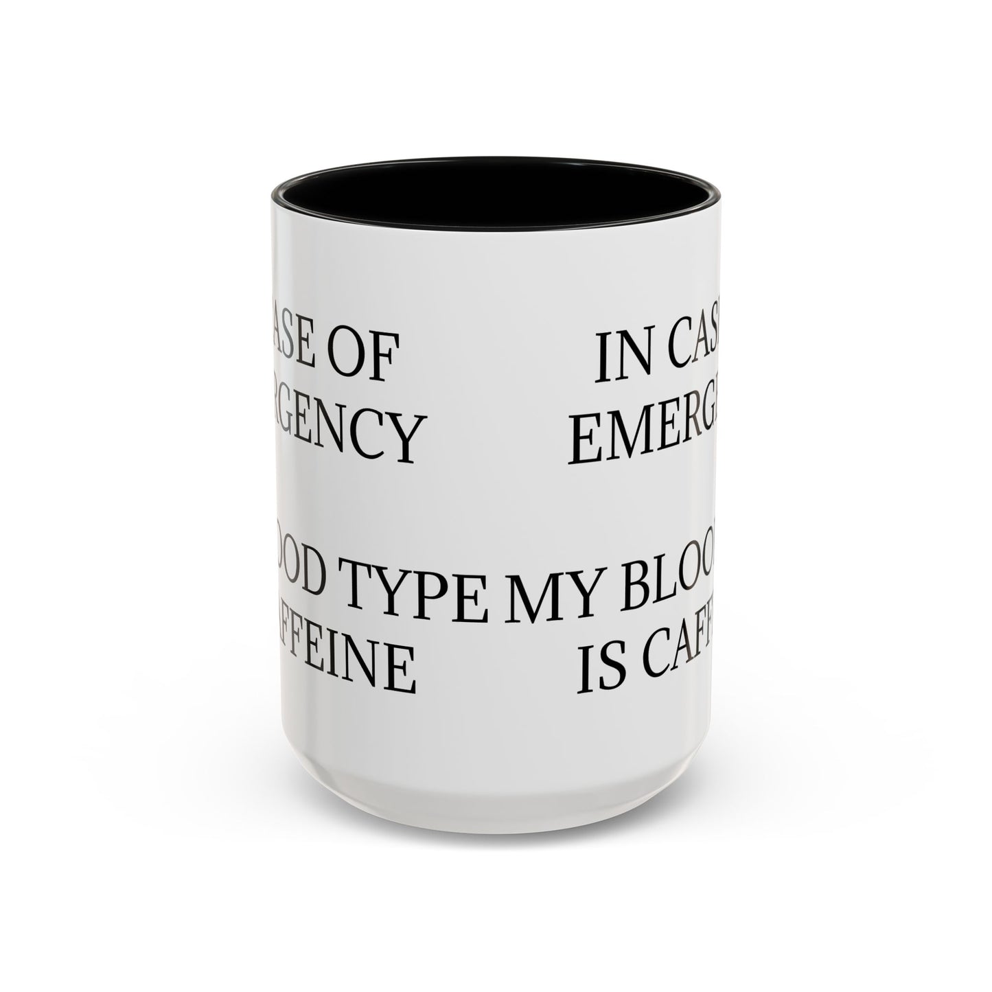 Blood Type 2-Tone Coffee Mug
