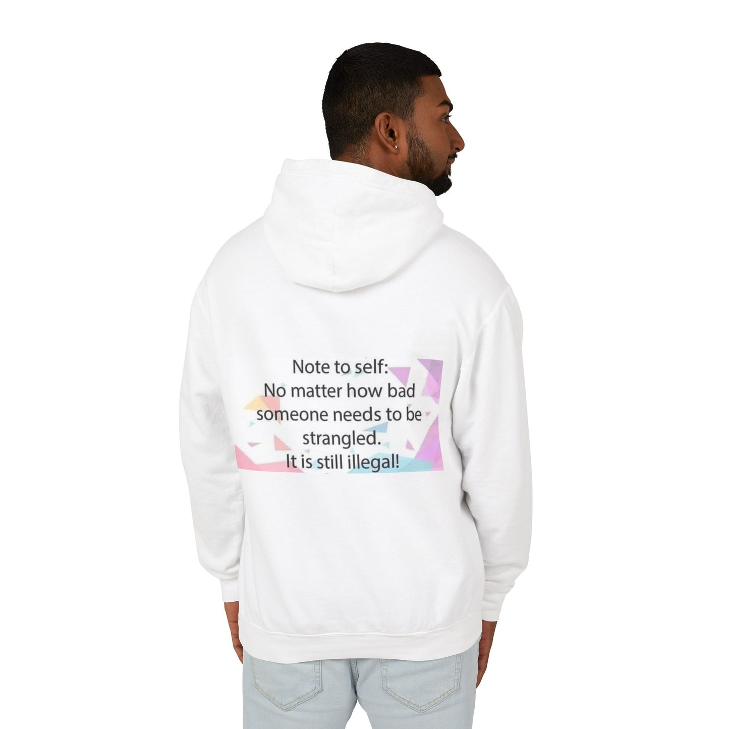 Note to Self Unisex Lightweight Hoodie