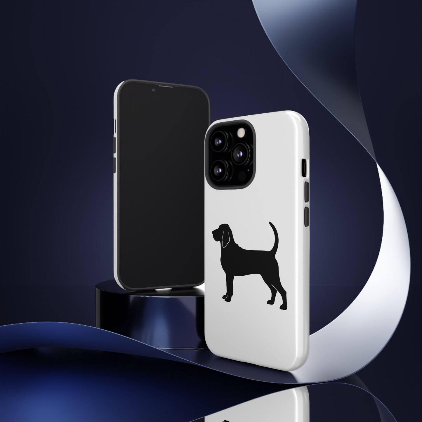 Bloodhound Silhouette iPhone Case