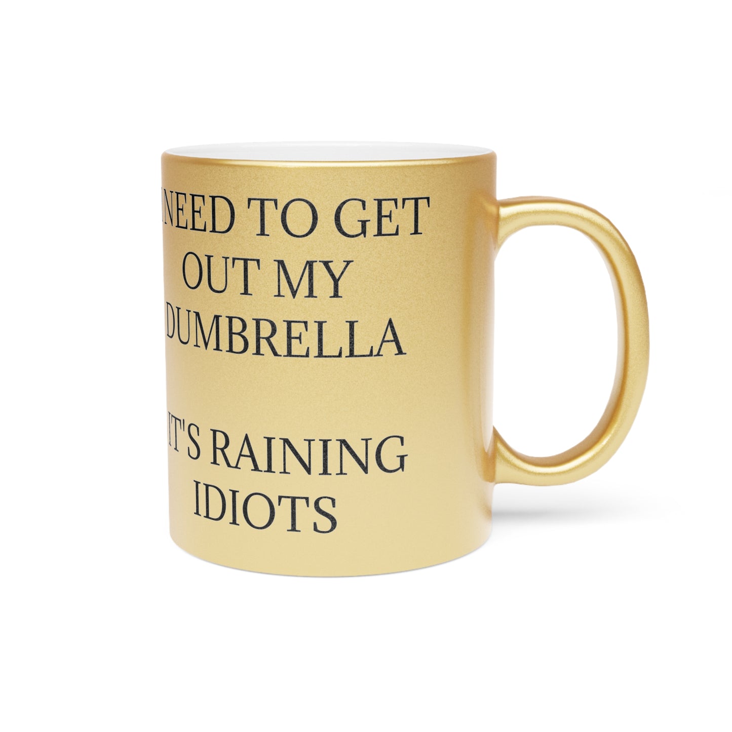 Dumbrella Metallic Coffee Mug