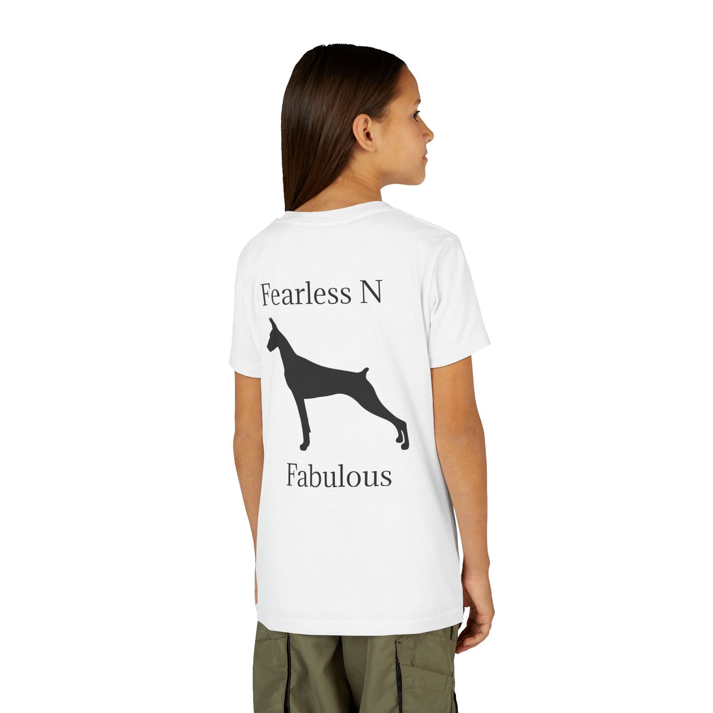Fearless N Fabulous Youth Unisex Short Sleeve Crewneck Tee