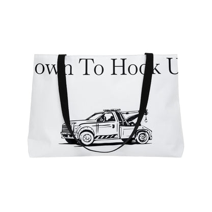 Down To Hook Up Weekender Tote Bag
