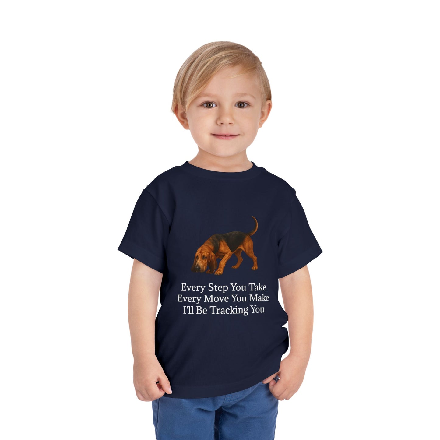 Tracking You Toddler Unisex Short Sleeve Crewneck Tee