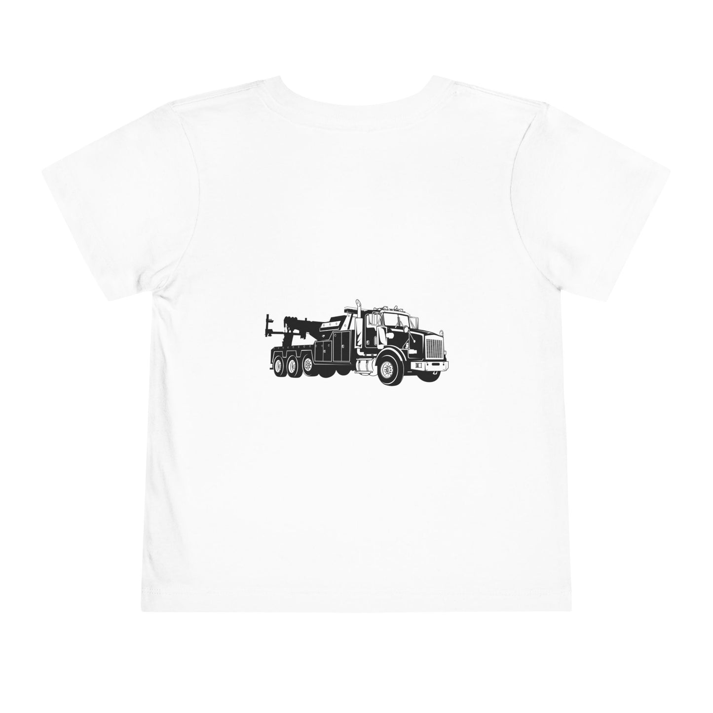 Heavy Tow Truck Toddler Unisex Short Sleeve Crewneck Tee