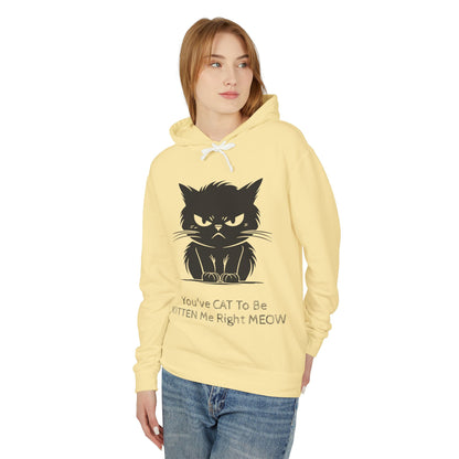 Kitten Me Unisex Lightweight Hoodie