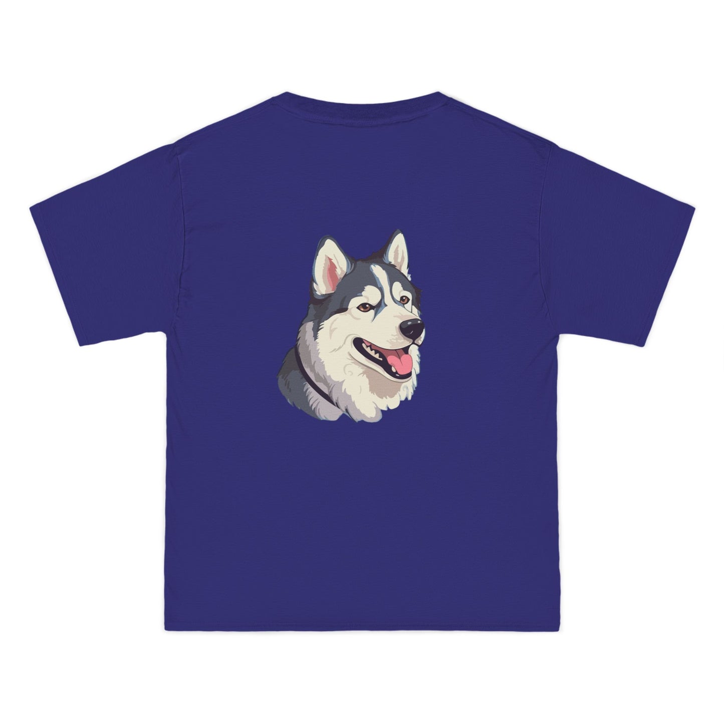 Malamute Head Men's Short-Sleeve Crewneck Tee